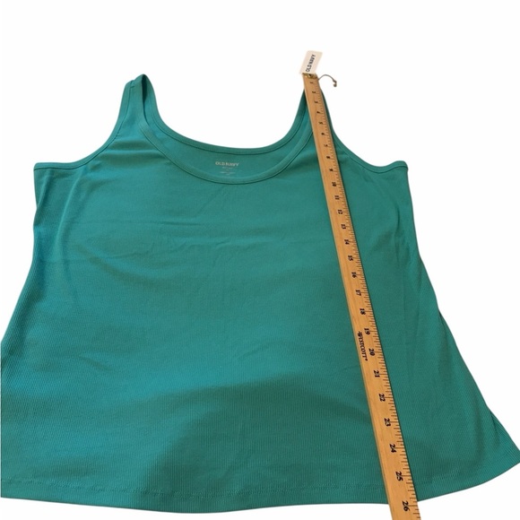 Old Navy First-Layer Ribbed Scoop-Neck
Tank Top -Teal-Size 2X - Picture 5 of 9